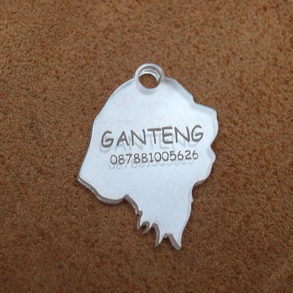 LOOD LIONTIN KALUNG ANJING KEPALA GANTENG