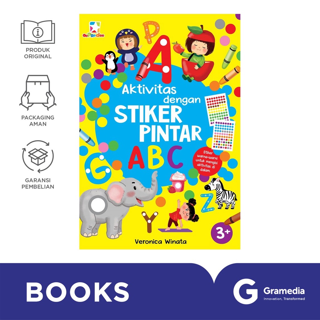 Opredo Aktivitas dengan Stiker Pintar: ABC (Veronica Winata)