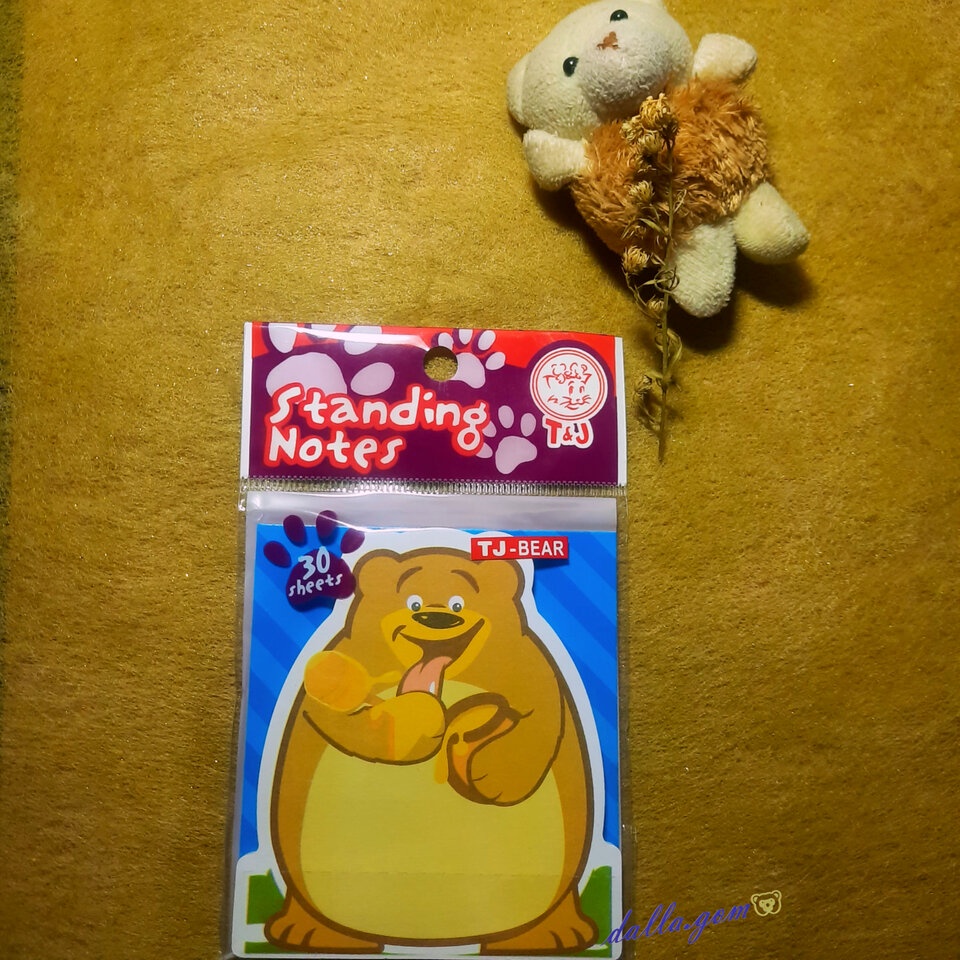 

Standing Notes Animal Character (Beruang Madu) Merk Tom & Jerry / Notes Tempel Berdiri – dalla.gom
