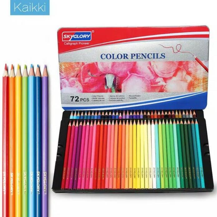 

Pensil Warna Isi 24 dan 72 Merek Sky Glory