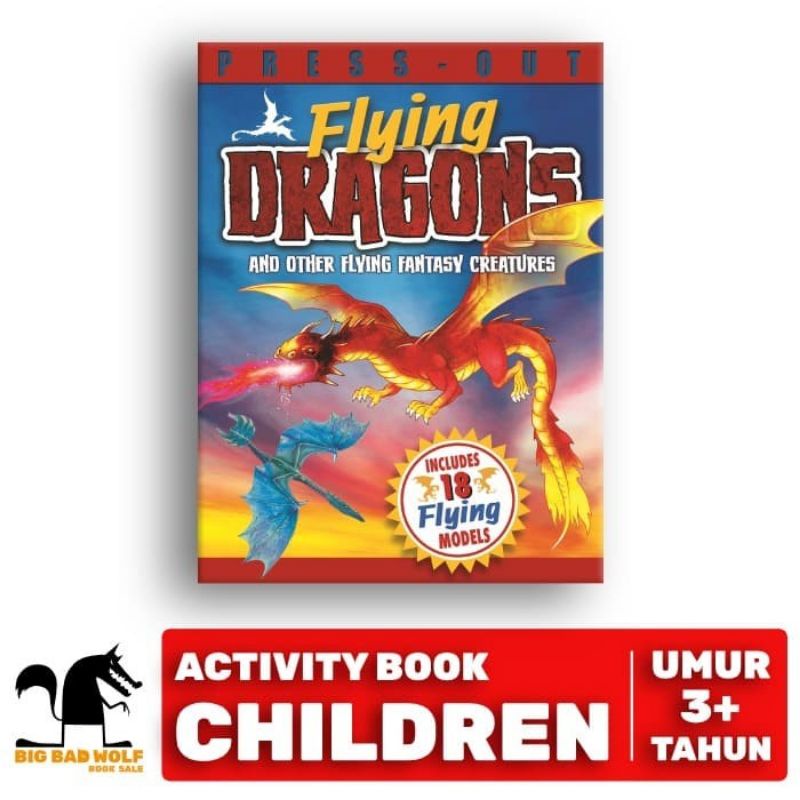 

press out flying dragons