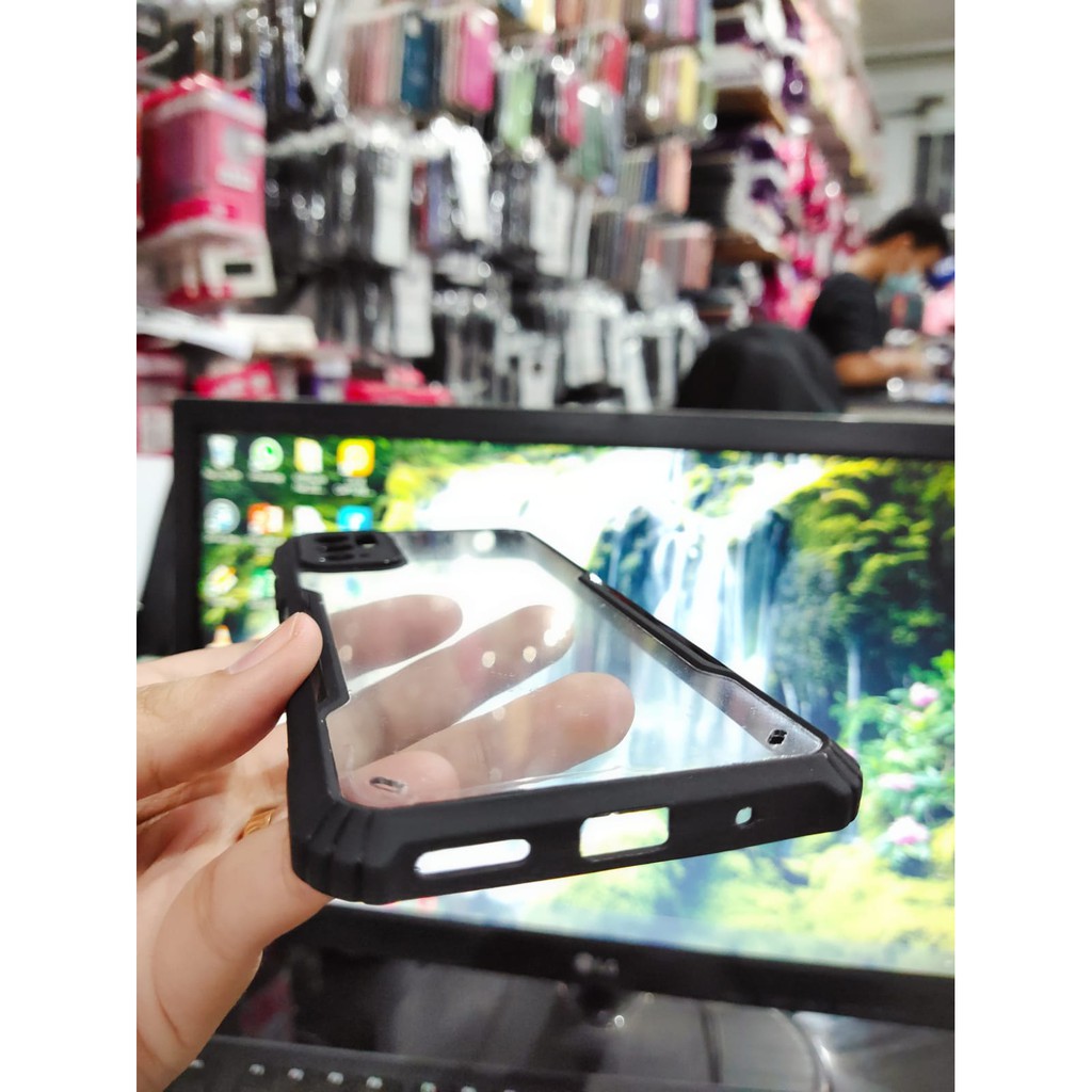 Anti Shocking Poco M3 Pro 5G X5 PRO Redmi Note10 5G RedmiNote10T 5G Hardcase Fusion List Hitam Acrylic Case
