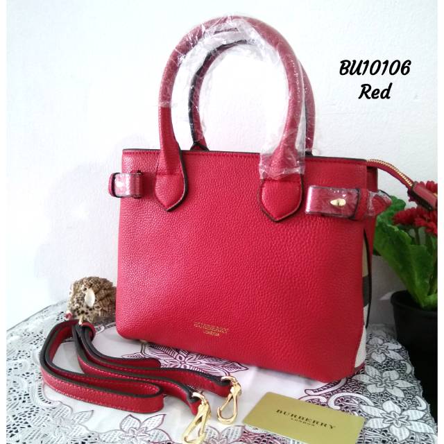 Tas wanita merah import China