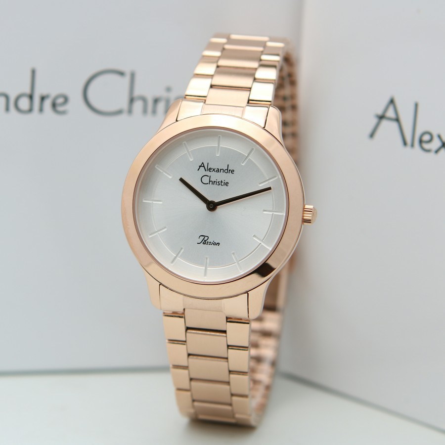 ORIGINAL Jam Tangan Wanita Alexandre Christie AC 2834 / AC2834 / 2834 Garansi Resmi 1 Tahun.