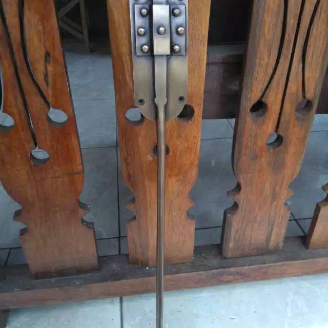 TERMURAH Grendel Pintu Rumah Pagar Batavia Kuningan Antik Murah 60cm