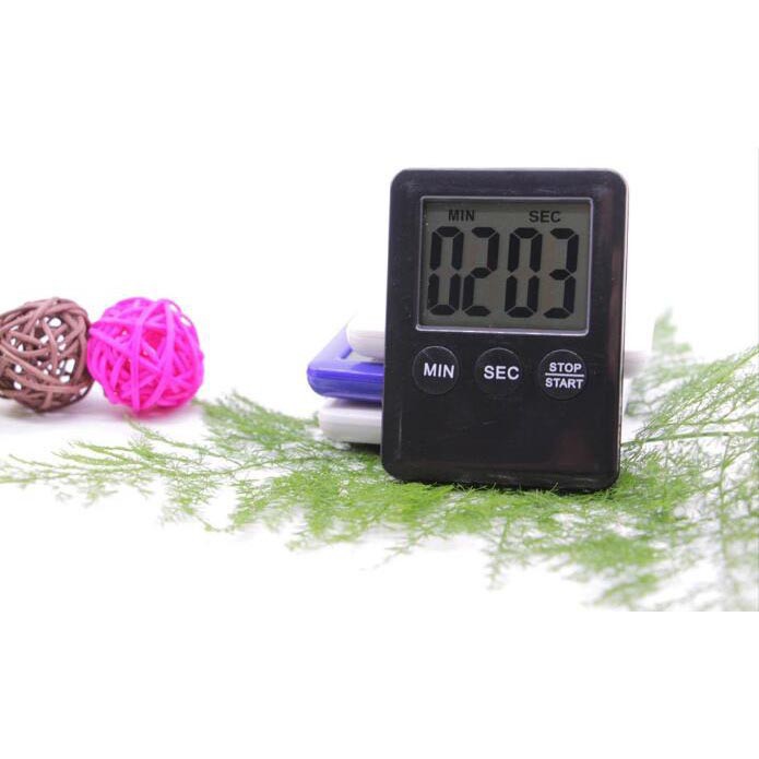 Grab Medan Timer Digital Dapur Masak waktu Yoiheng Mini  704AAB - Black