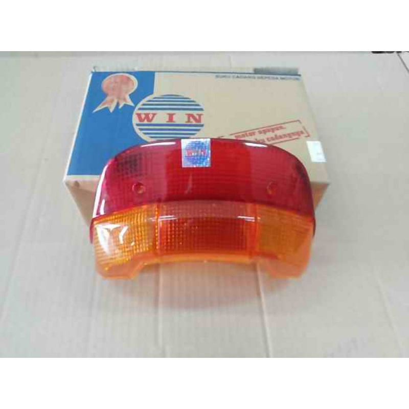 Mika Stop+Sen Belakang F1ZR Merah Orange (FIZR)(Mika Kaca Lampu Stop+Sen