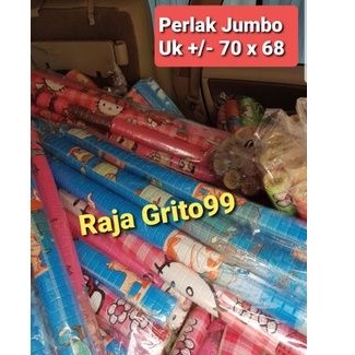 Perlak Bayi Jumbo XXL 70x70 / Perlak Bayi Besar Extra Jumbo new born, Bahan Karet - Pvc Sheet (grosir)