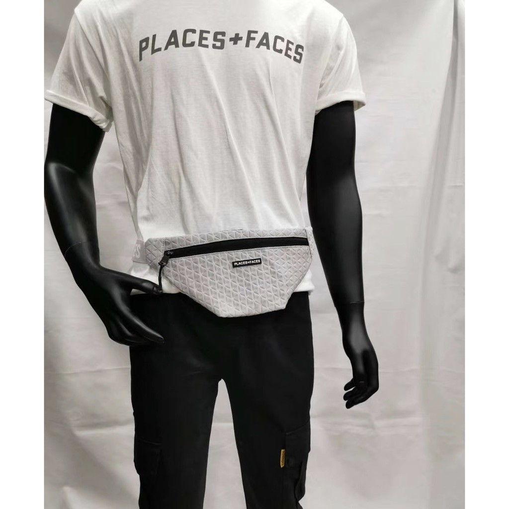 WAISTBAG PLACES AND FACES PALACE TRIANGLE / TAS DADA / IMPORT / TAS SELEMPANG