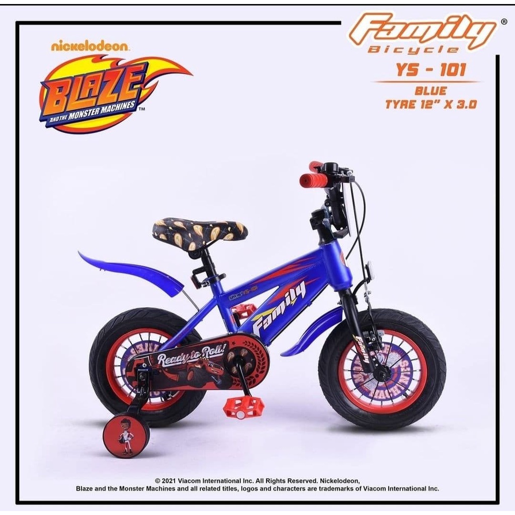 Sepeda BMX Family Blaze 16 Inch YS-101 Monster Machines