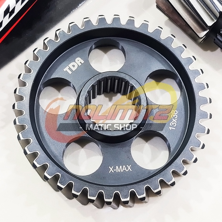 Gear Ratio TDR Racing 13 T x 38 T Set Yamaha XMAX 250