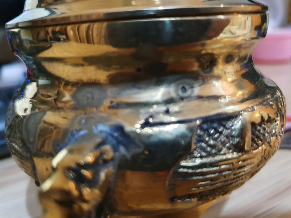 Hiolo Tempat Bakar Dupa/buhur/kemenyan Naga Kuningan