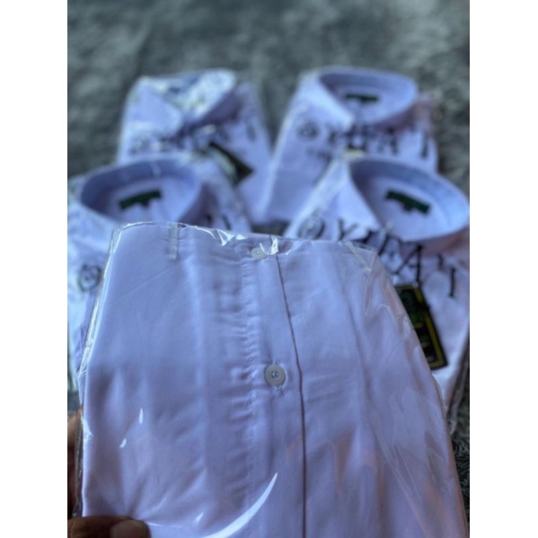 KEMEJA PUTIH POLOS PRIA PREMIUM Size XXXL XXL XL L M