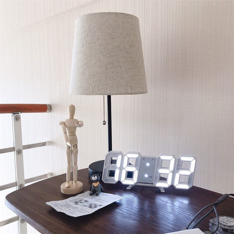 [BS] BISA COD Jam Dinding Digital 3D Clock LED Meja - KP497