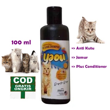 Shampo Conditioner Kucing Anti Kutu Jamur SHAMPO YAOU 100ml