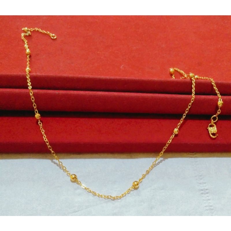 Kalung JEDAR Emas lapis