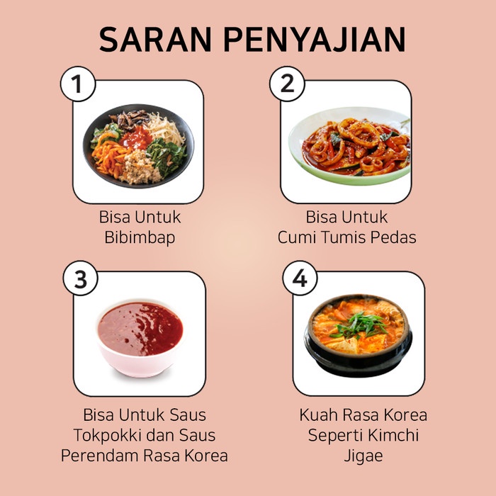 [HALAL] Gochujang 1kg Rasa Asli Korea/Sauce Sambel Pasta/Hot Pepper Pasta