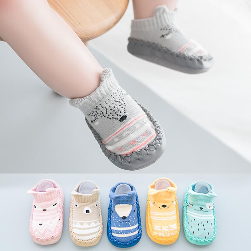 Baby Prewalker Shoes Socks Anti Slip Kaos Kaki Anak Bayi/Sepatu Anak Bayi L91-94