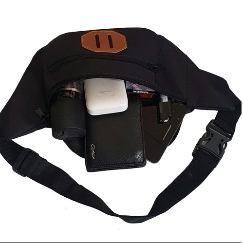 Tas Waistbag Oval harga Grosir / tas selempang distro Bandung