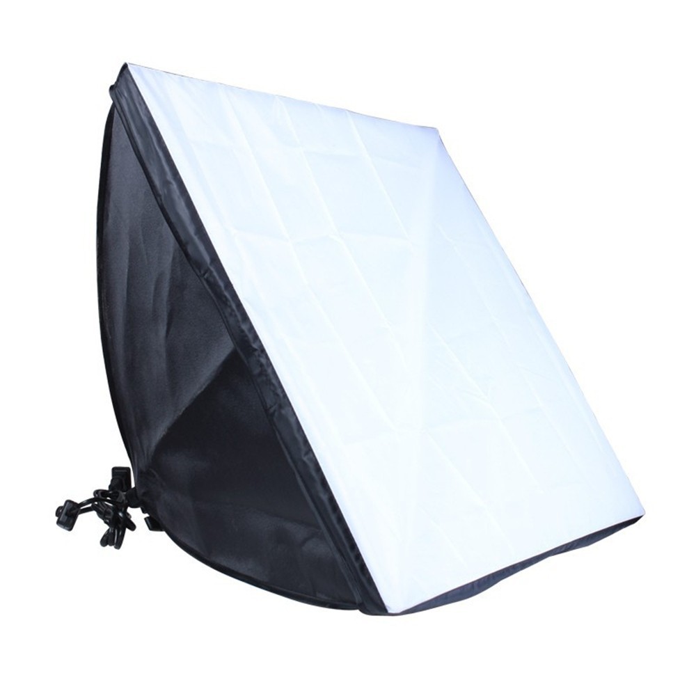 TaffSTUDIO Payung Softbox Reflektor 50x70cm E27 Single Lamp Socket