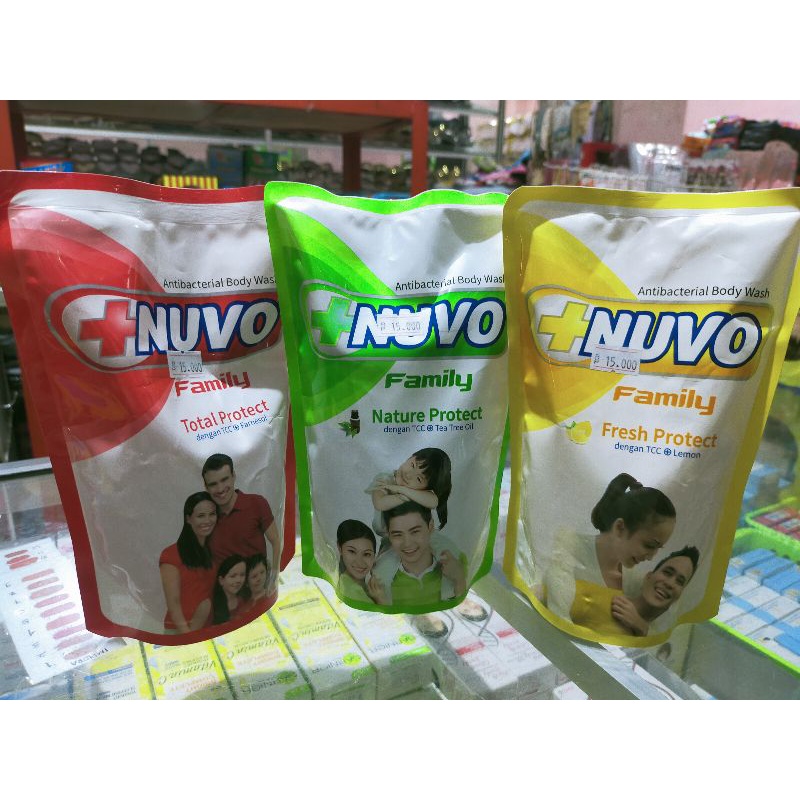 nuvo body wash 450ml (varian random)