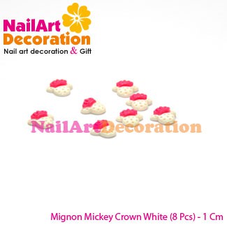 DEKORASI SLIME / CLAY / NAIL ART MIGNON MICKEY CROWN