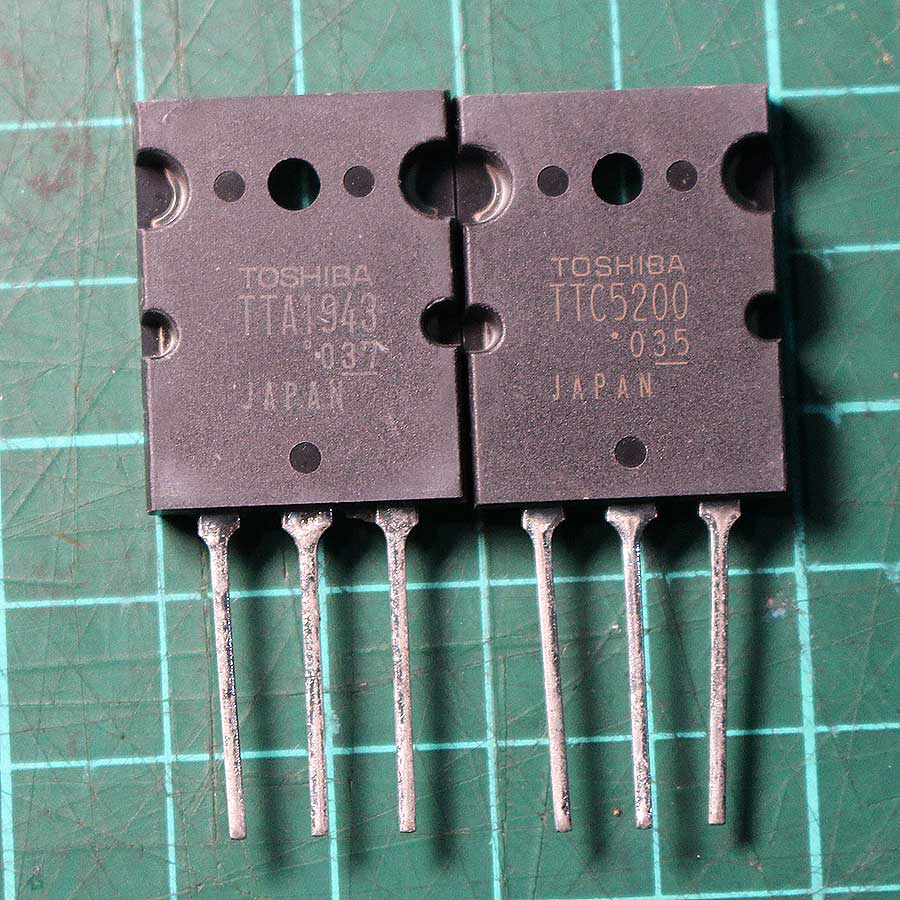 transistor original 2sa1943 2sc5200 a1943. c5200 tta1943 ttc5200