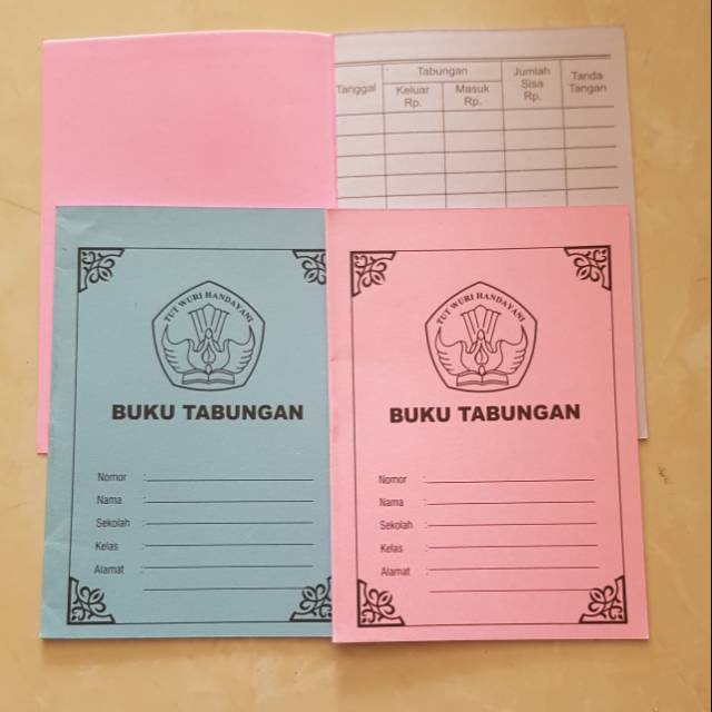 

[PR] BUKU TABUNGAN KECIL MOTTO // BUKU TABUNGAN SEKOLAH