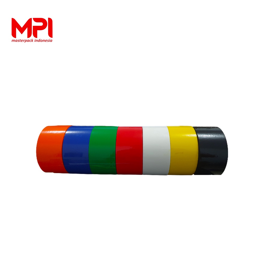 LAKBAN WARNA WARNI 45MM X 50 METER MASTER PACK INDONESIA