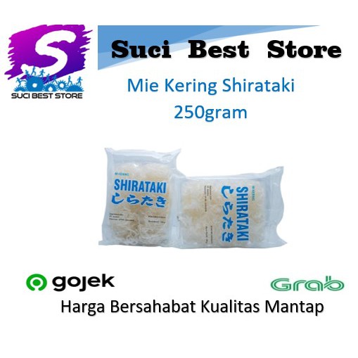 

Mie Kering Shirataki 250gr Promo Bandung By Suci Best Store