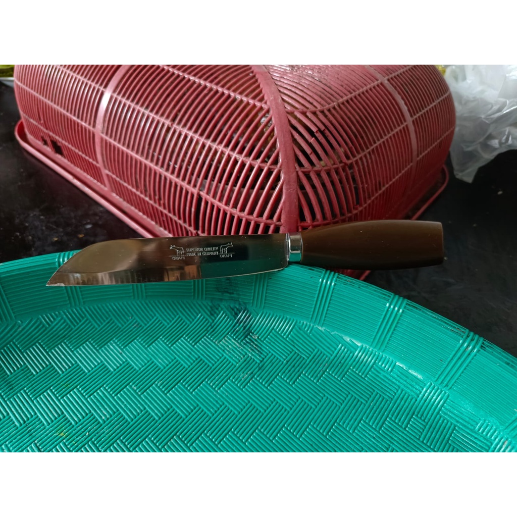 PISAU DAPUR STAINLESS GERMANI SARUNG KALEP