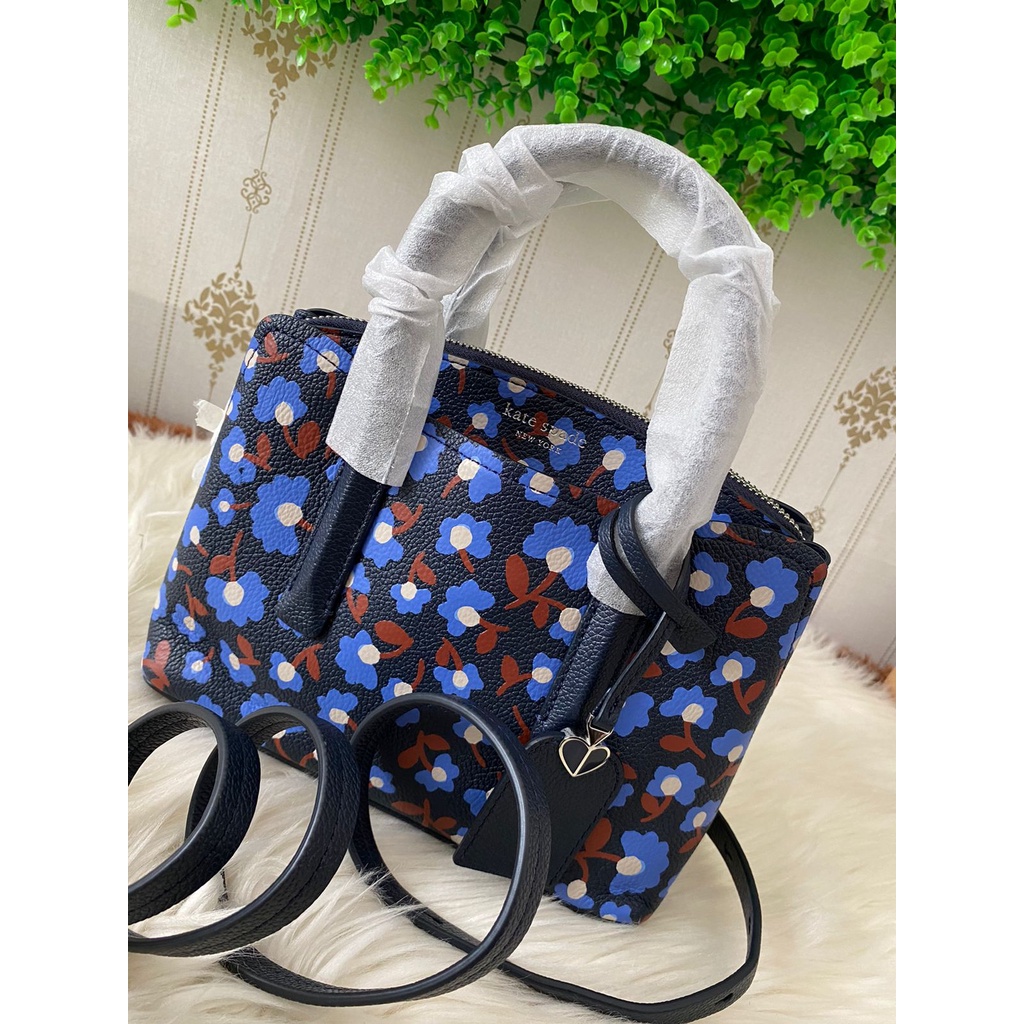 katespadeee Margaux Party Floral Mini Satchel nwt (size 21x7.5x18 cm)