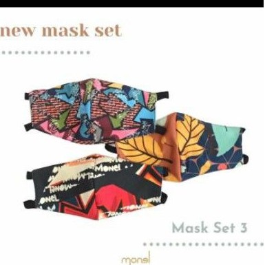 masker hijab monel