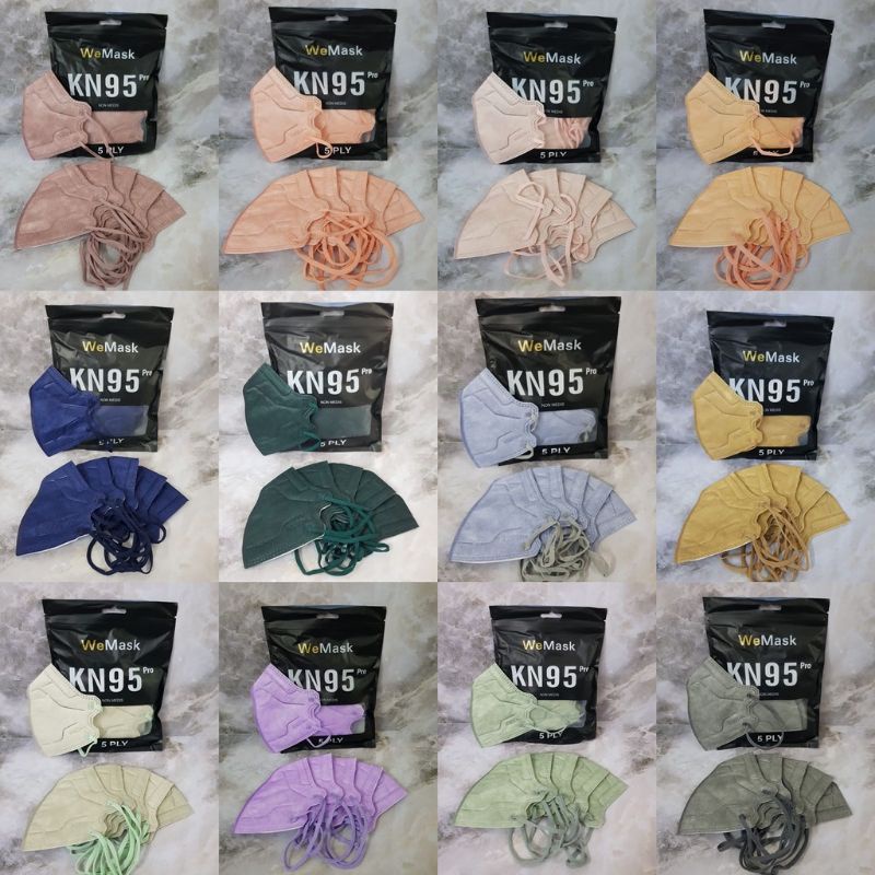 MASKER KN95 PRO WEMAZE 5PLY ISI 10PCS