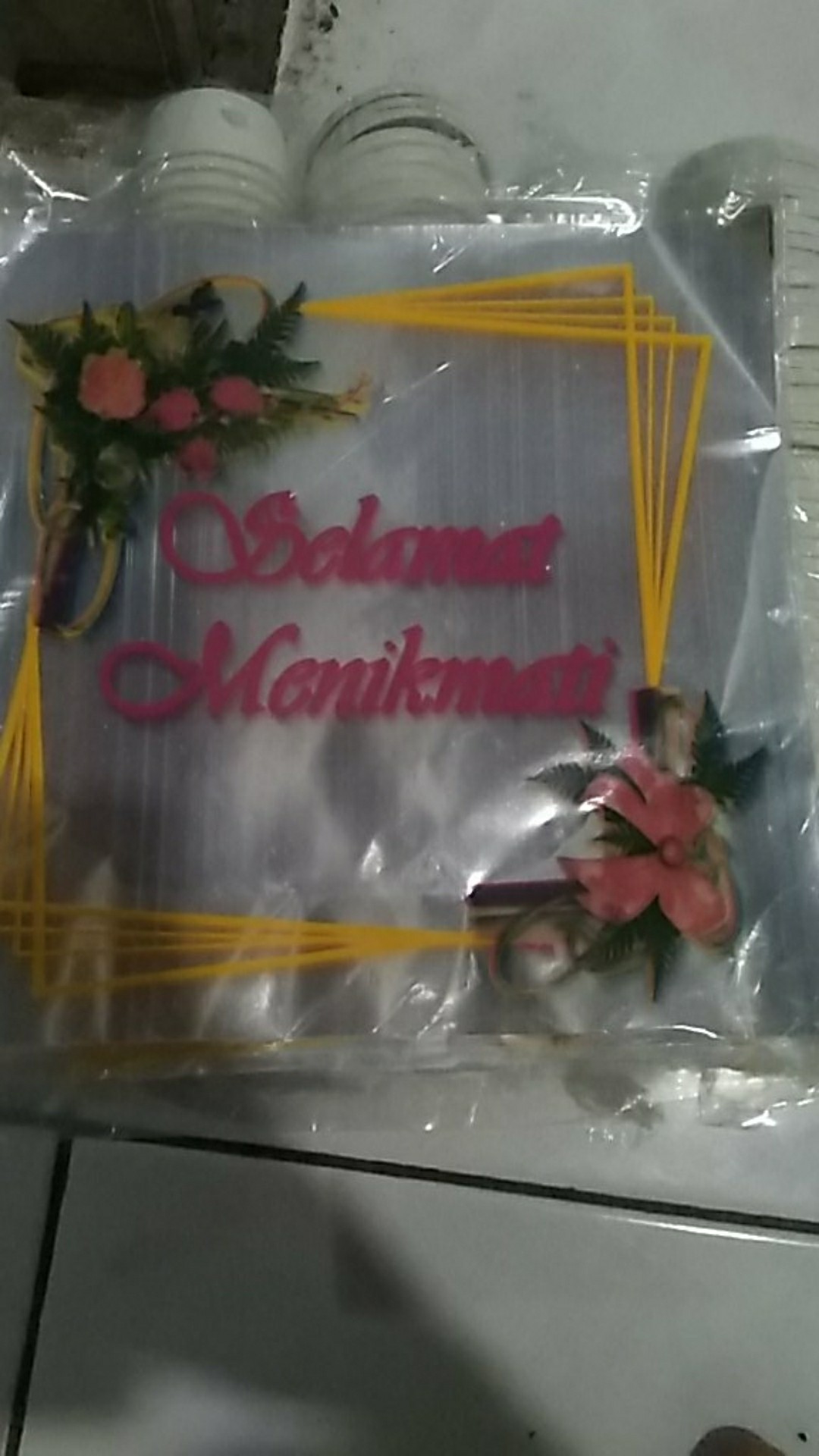 Diskon Besar!!! Selamat Makan Plastik. Isi 50.( Uk 20x20 )