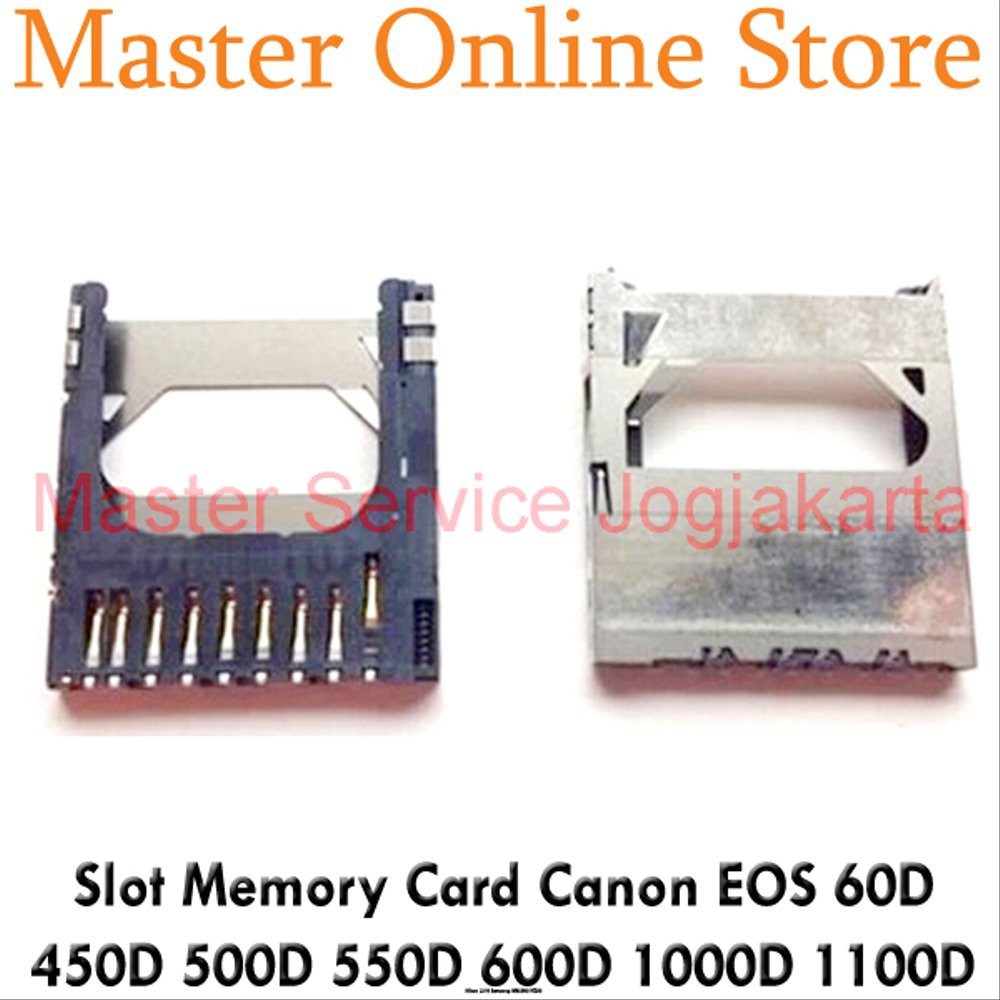 Slot Memory Card Camera DSLR Canon EOS 60D/ 450D/ 500D/ 600D/ 1000D / 1100D Berkualitas