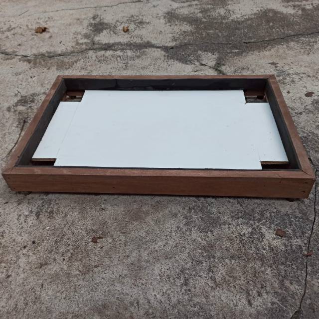 Papan meja  kayu  karambol custom  ukuran mini persegi 