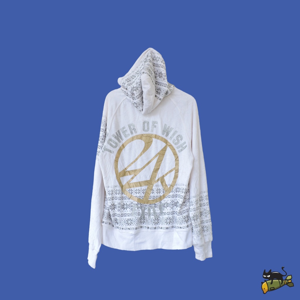 24 Karats Stay Gold 'Exile Tower of Wish' Zip Hoodie