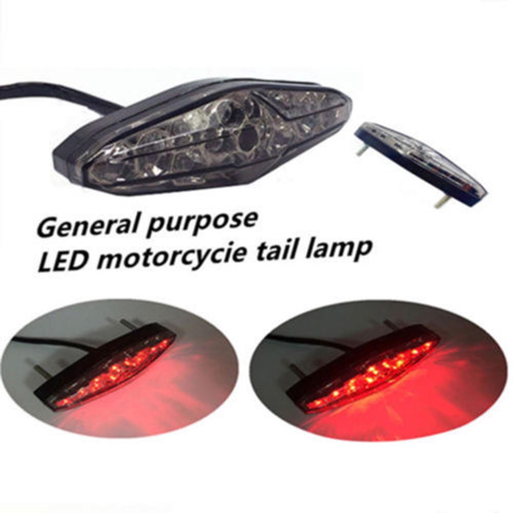 Lampu Rem Belakang Sepeda Motor Atv Skuter 15 Led Merah Shopee Indonesia