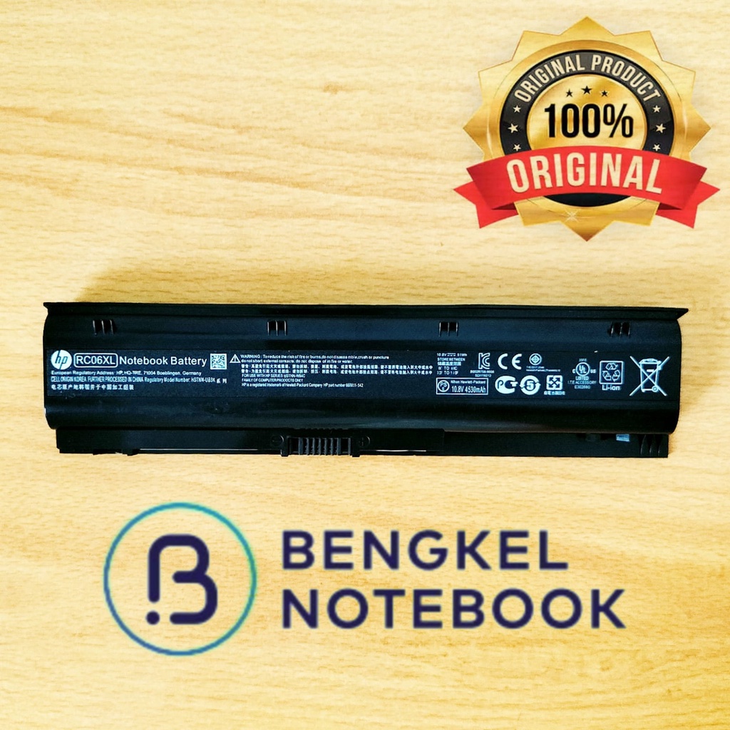 Baterai HP PROBOOK 4340S 4341S RC06XL HSTNN-UB3K Original