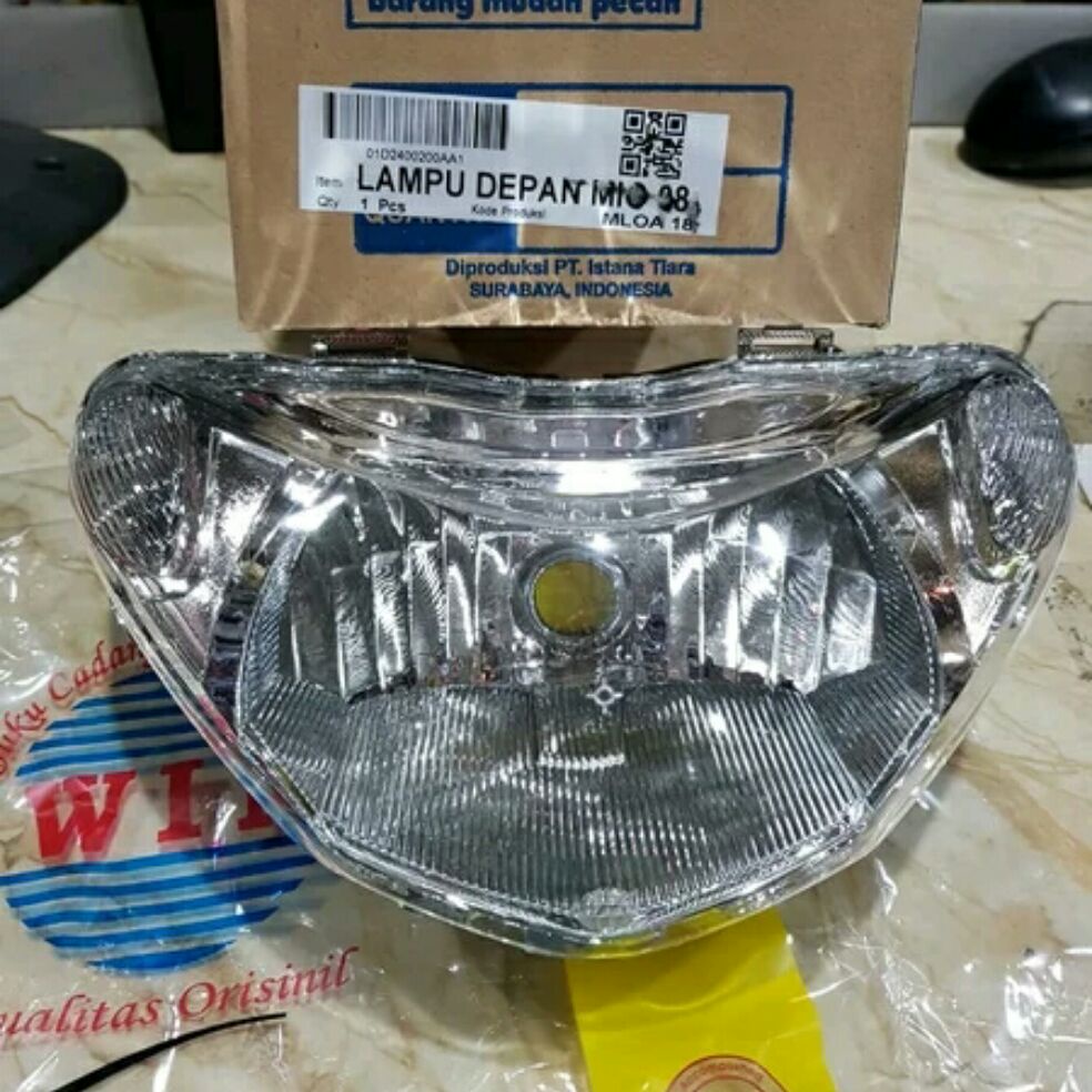 reflektor lampu depan mio smile / lampu depan mio smile