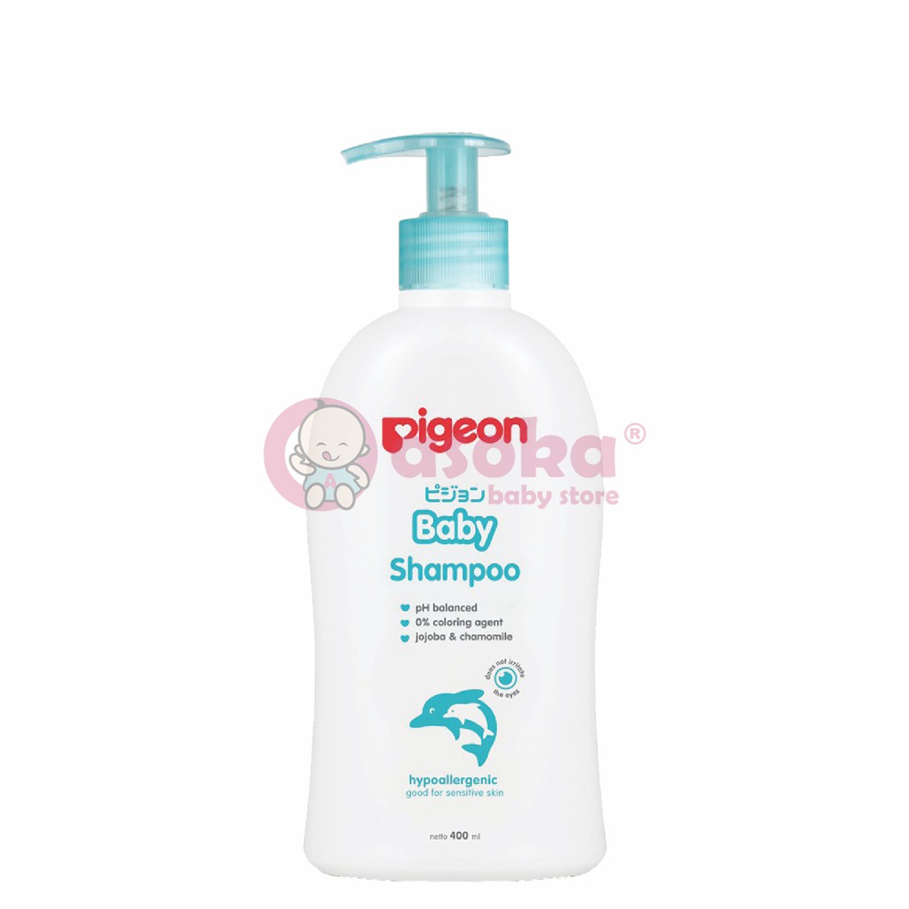 Pigeon Baby Shampoo Chamomile / Sampo Bayi 400Ml Pump ASOKA