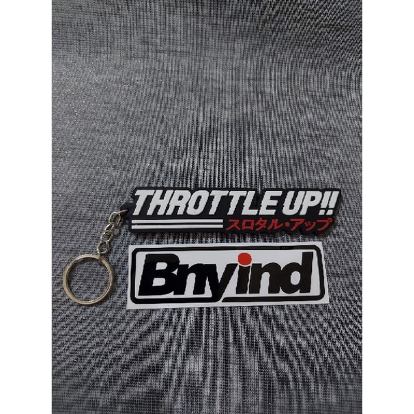 GANTUNGAN KUNCI THROTTLE UP KARET/RUBBER