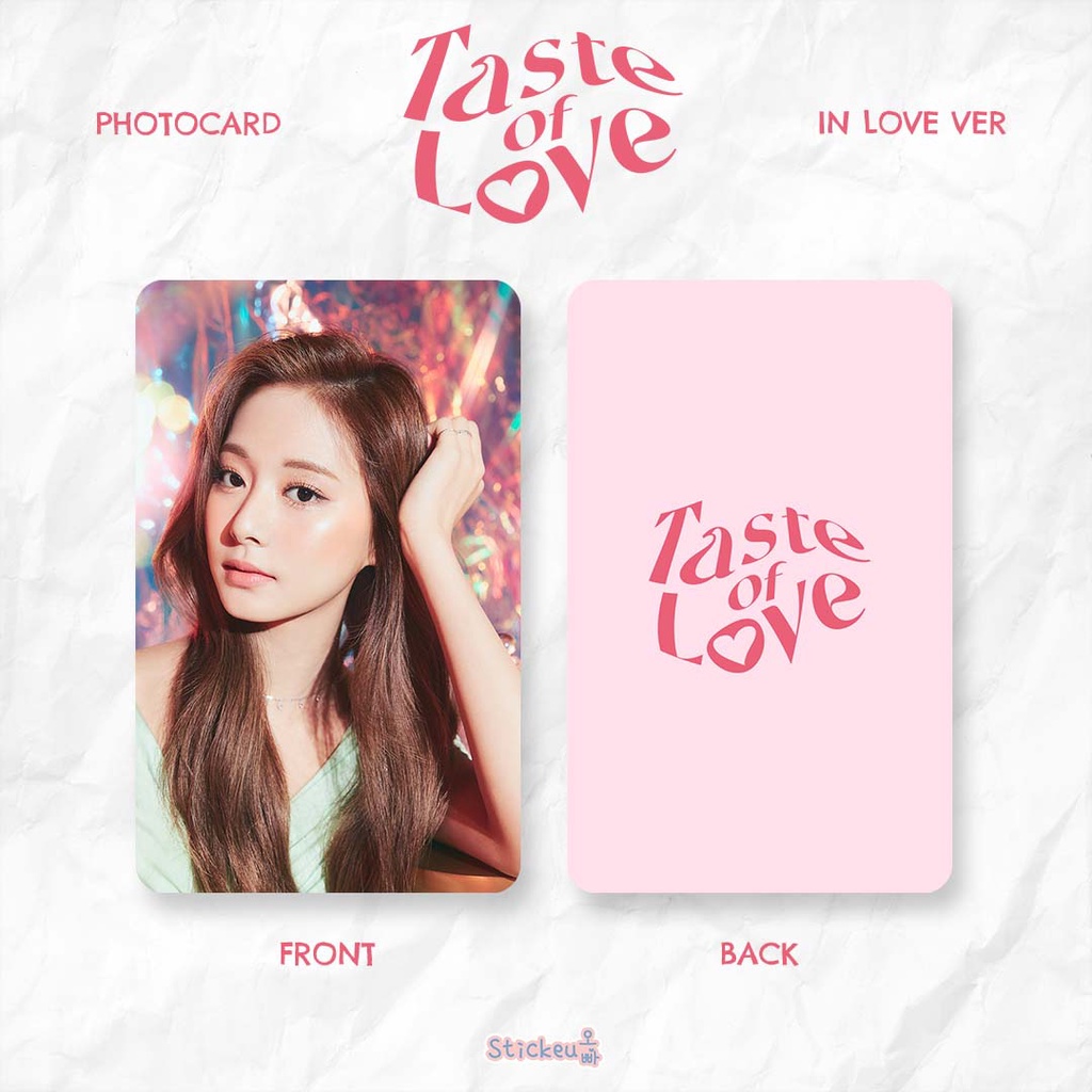 Photocard Twice Taste Of Love