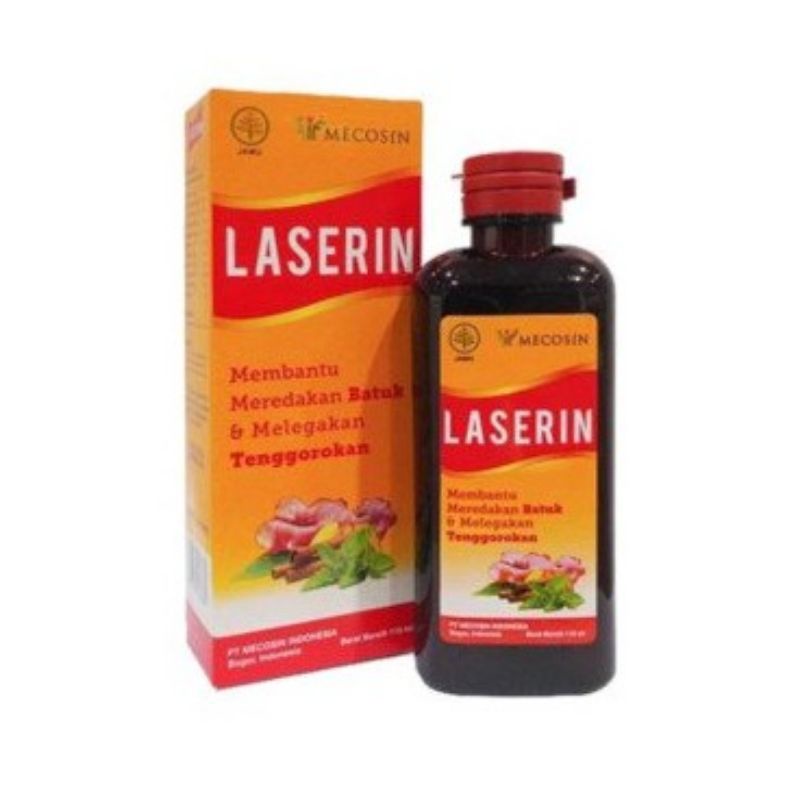 Laserin obat batuk 30 ml, 60 ml, 110ml