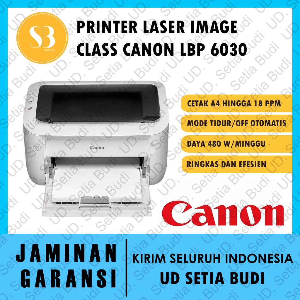 Printer Laser Mono Image Class Canon LBP 6030 LBP6030