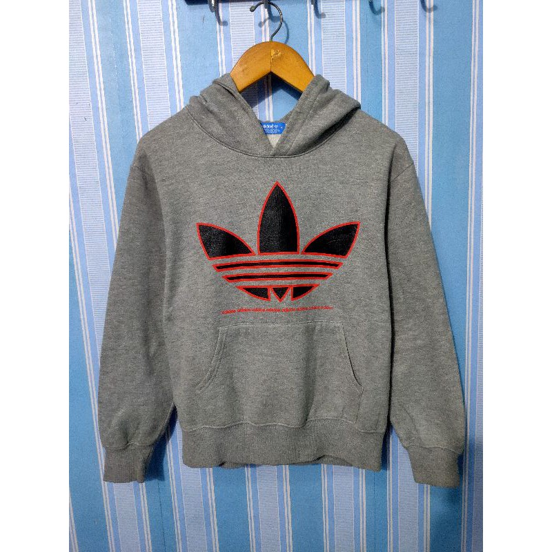 hoodie adidas trefoil vintage second