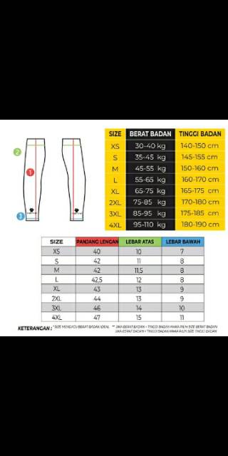 Manset tangan TIENTO hand sleeve sport arm sock kaos tangan baselayer lengan olahraga lari sepeda