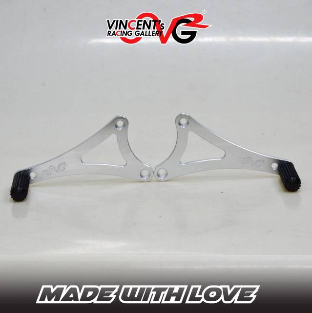 Footstep STEP Drag Matic MIO BEAT VRG RACING Almunium CNC ANODIZE