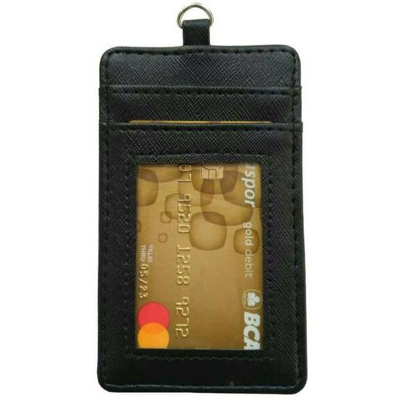 

Super Promo HWE7L Name Tag / Tali ID Card Holder / Gantungan ID Card Kulit Sintetis V91